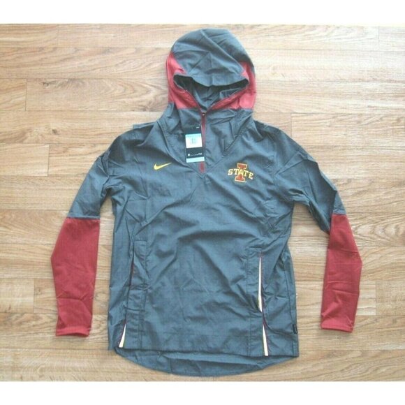 2016 New Nike Iowa State Cyclones On Field Windbreaker Pullover Sz M(CQ5213-060) - Picture 1 of 10